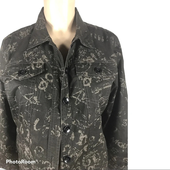 Tango Mango Shirt Jacket with Lining Size Medium New With Tags - Picture 2 of 5